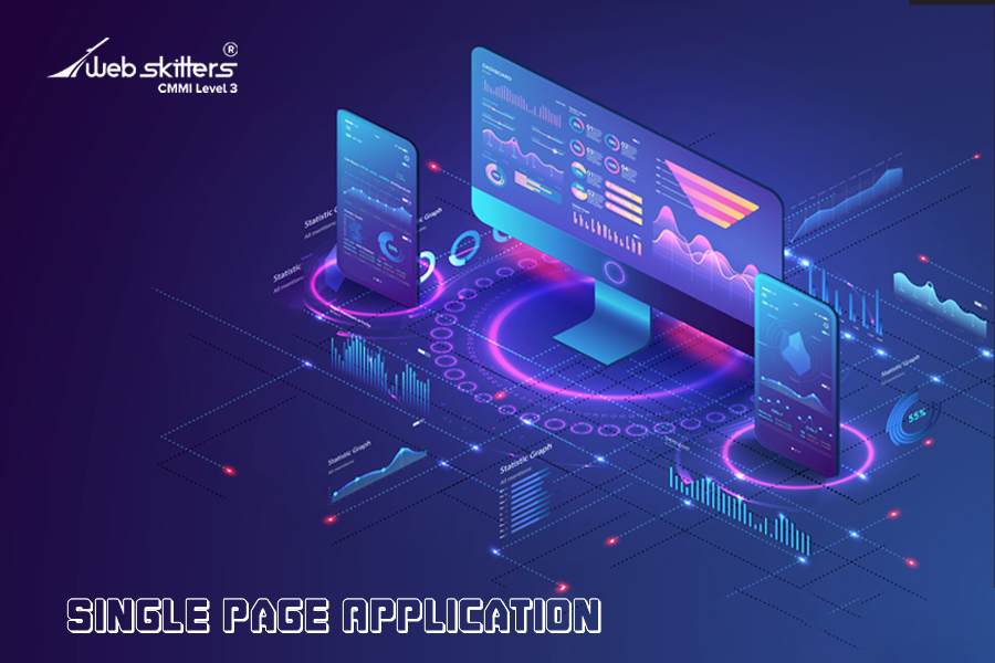 Single page application as web development trends 2023